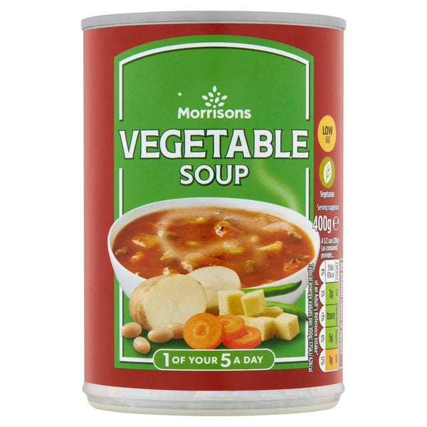 Morrisons Tinned Vegetable Soup, 400g