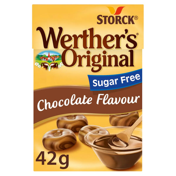 Werther's Original Sugar Free Chocolate Flavour, 42g