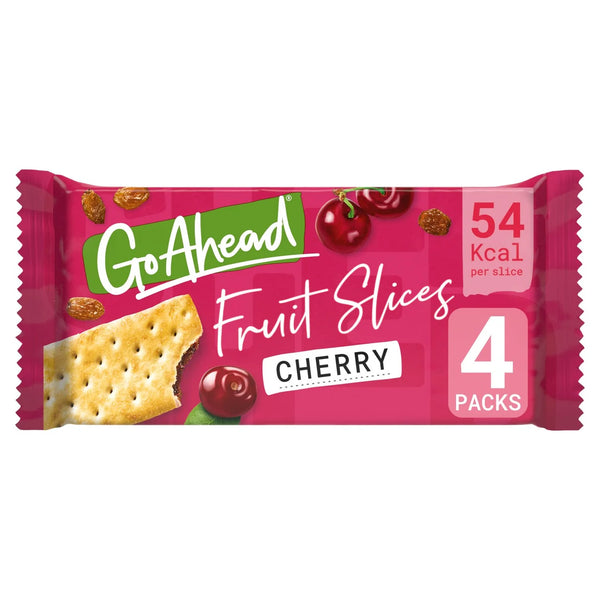 Go Ahead Fruit Slices Cherry 4 Per Pack