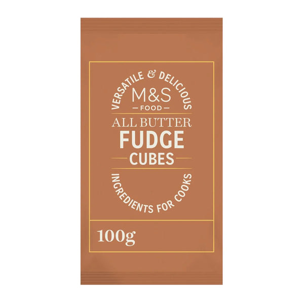 M&S All Butter Fudge Cubes, 100g
