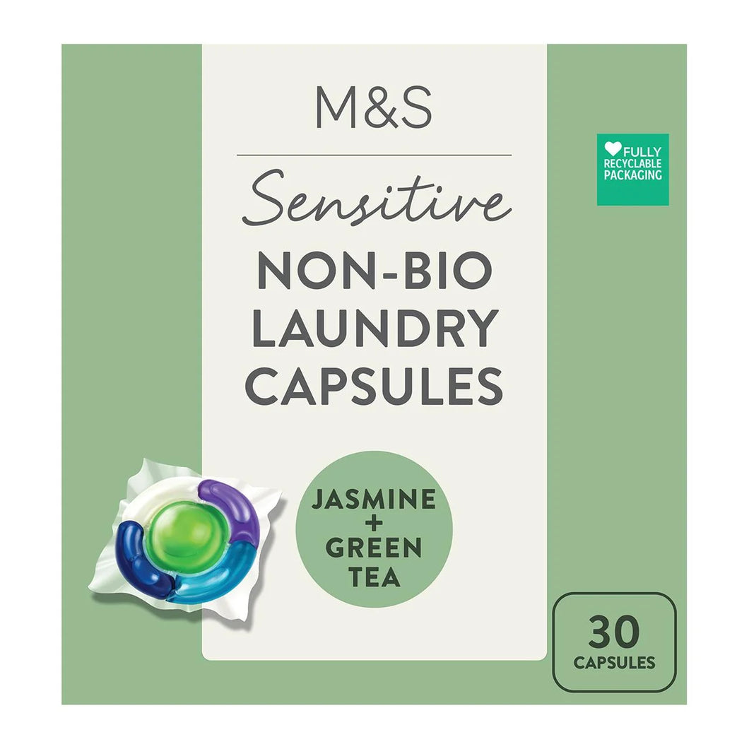 M&S Sensitive 5 in 1 Non-Bio Laundry Capsules - 30 per pack