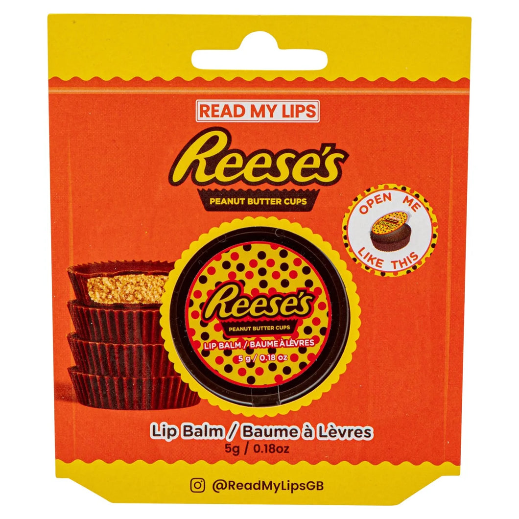Read My Lips Reese's Cup Shaped Lip Balm