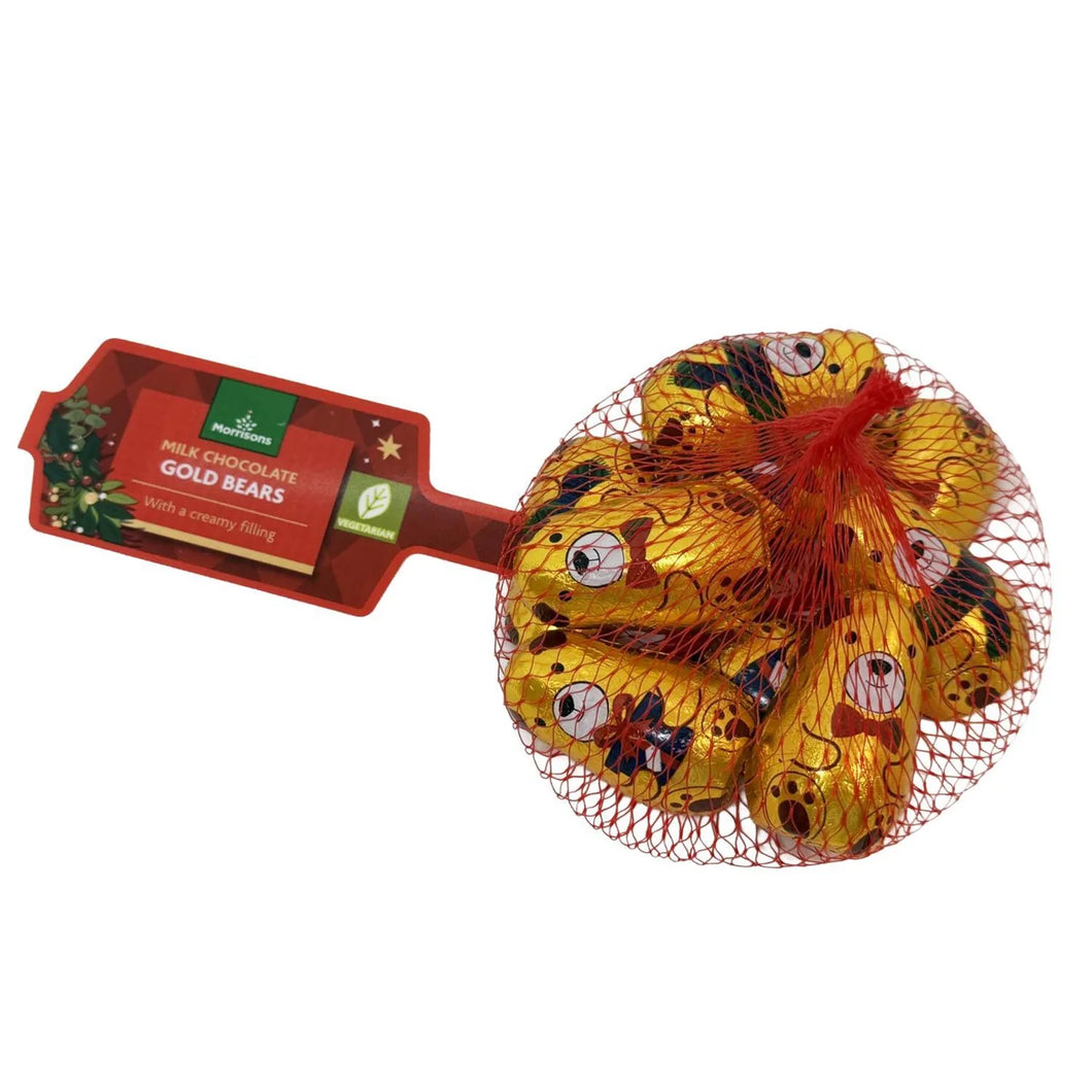 Morrisons Milk Chocolate Gold Bears 72g