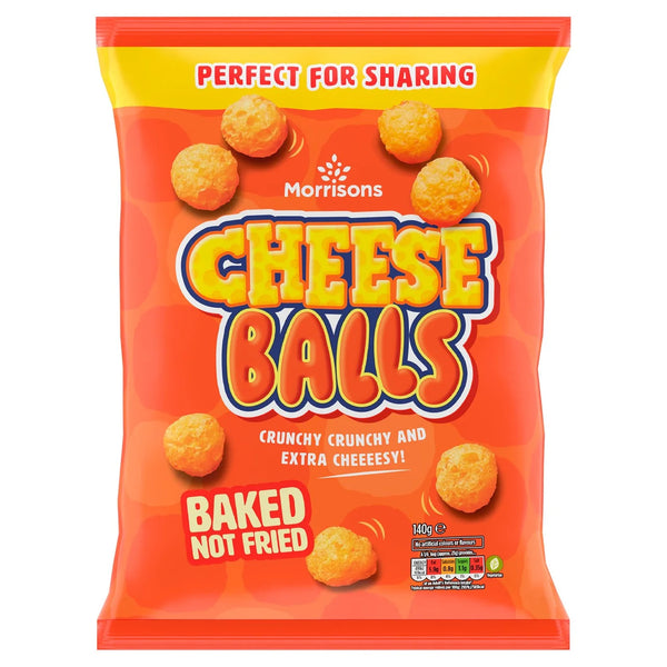 Morrisons Cheese Balls - 140g