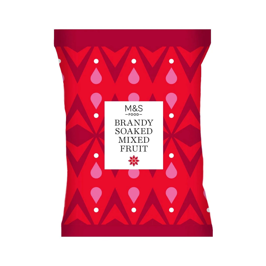 M&S Brandy Soaked Mixed Fruit 500g