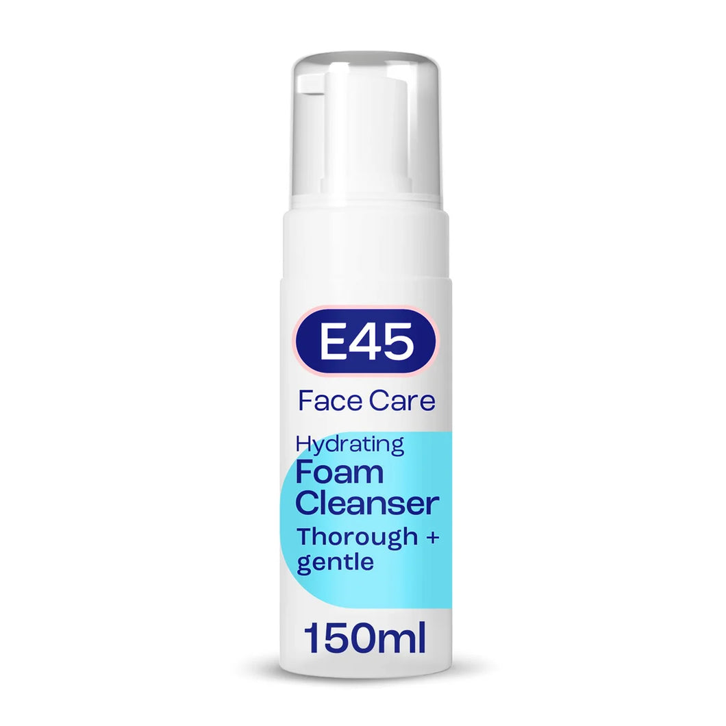 E45 Foaming Face Cleanser for Dry and Sensitive Skin 150ml