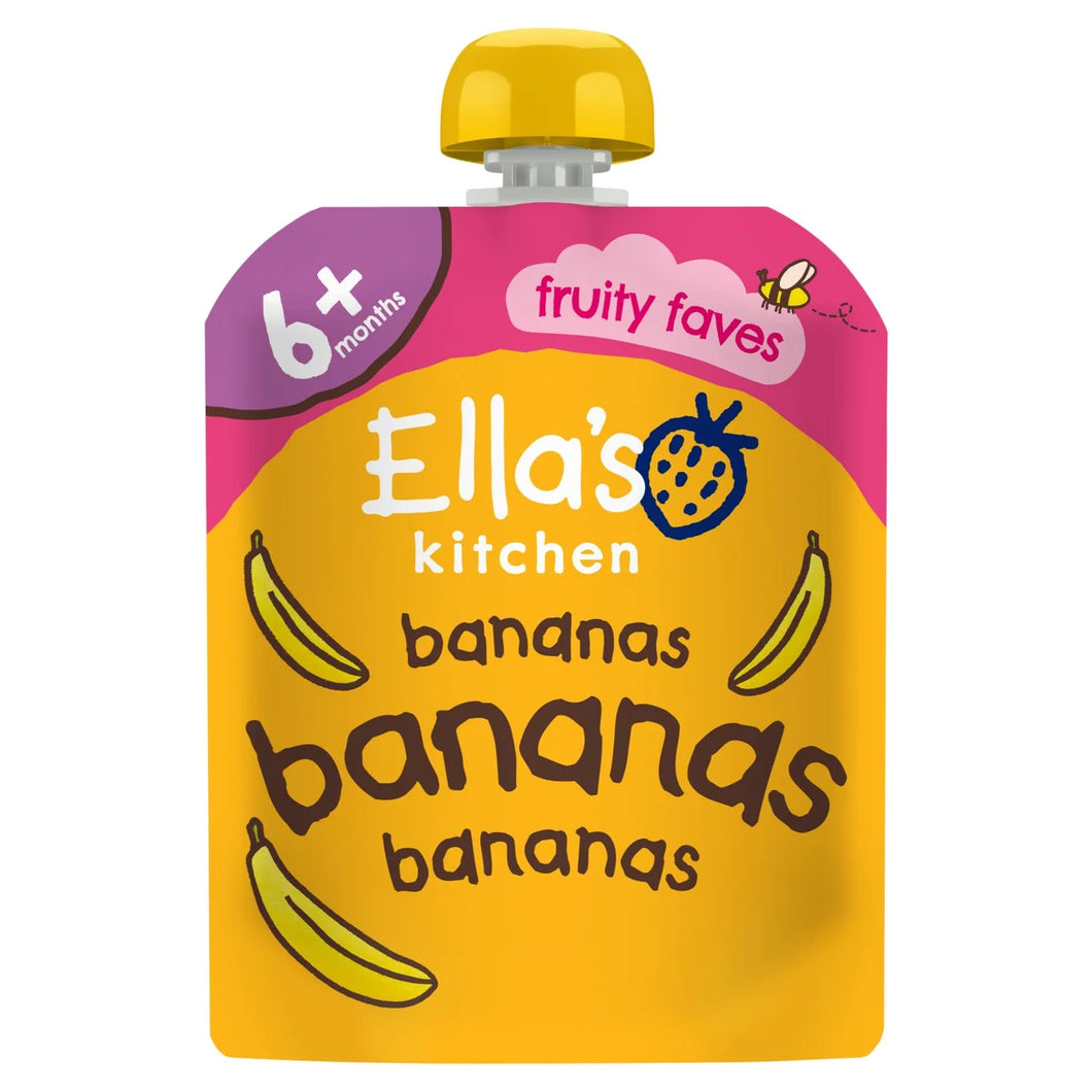 Ella's Kitchen Bananas Baby Food Pouch 6+ Months - 70g