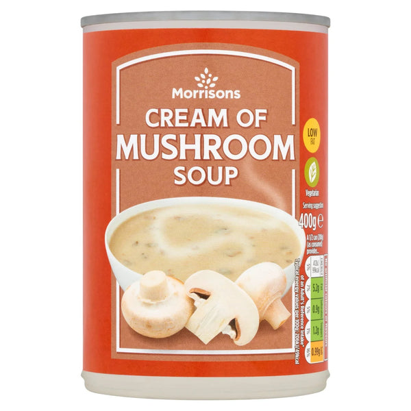 Morrisons Tinned Cream of Mushroom Soup, 400g