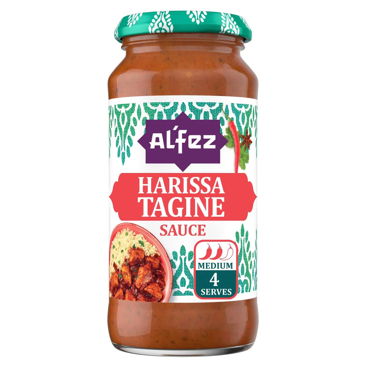 Al'Fez Smoky Harissa Tagine Sauce 450G