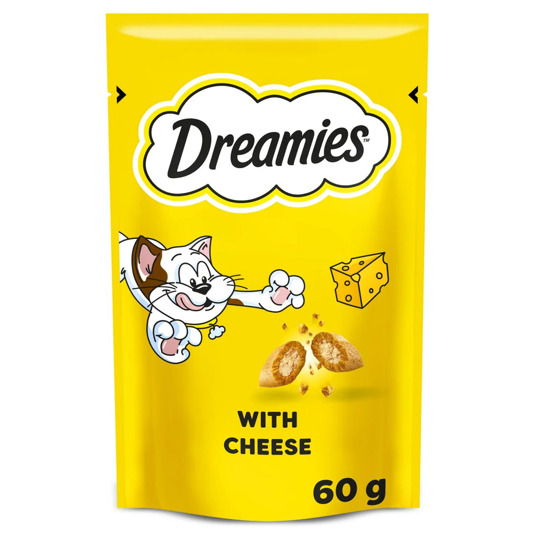Dreamies Cat Treat Biscuits with Cheese 60g