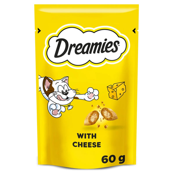 Dreamies Cat Treat Biscuits with Cheese 60g