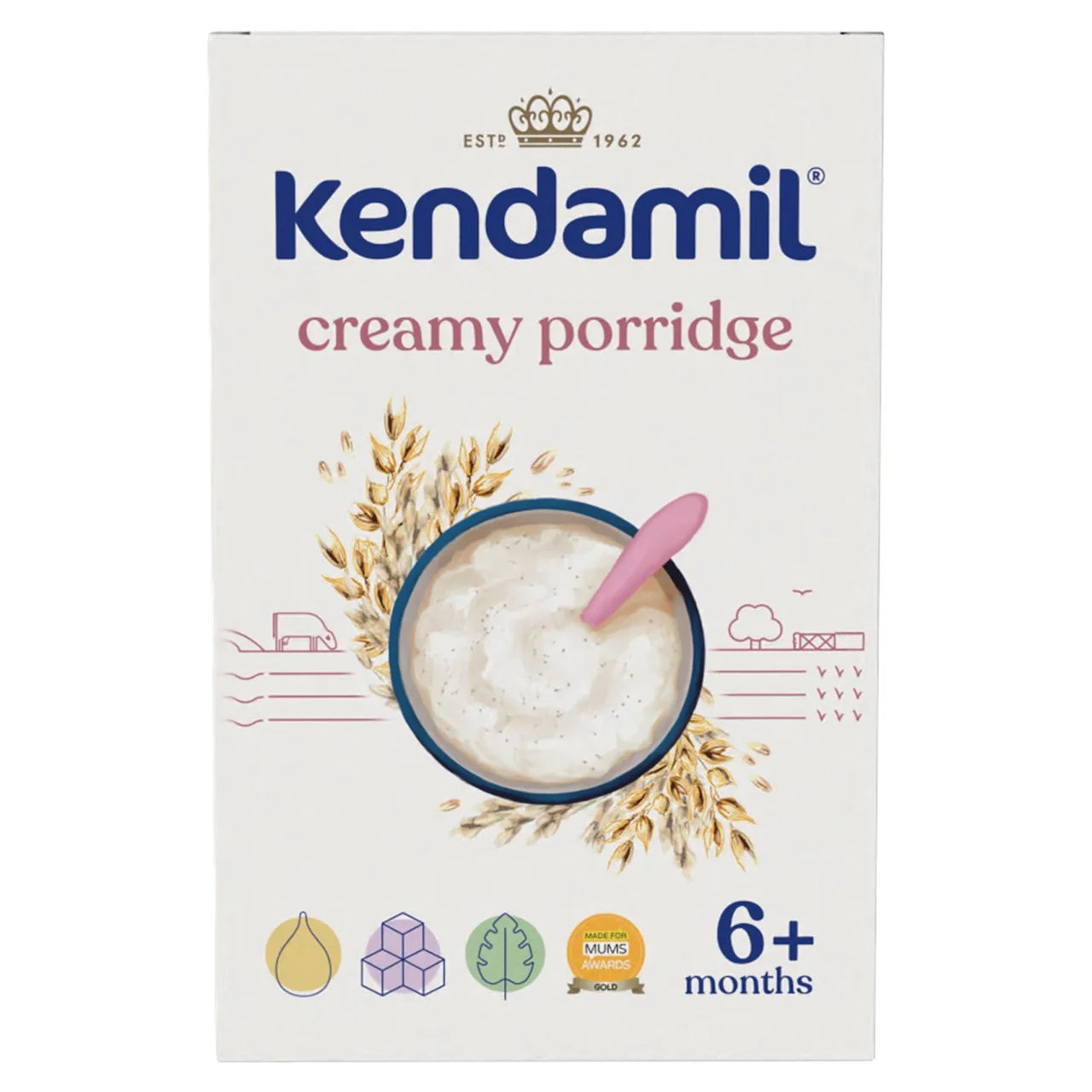 Kendamil Creamy Porridge Baby Food 6+ Months - 150g