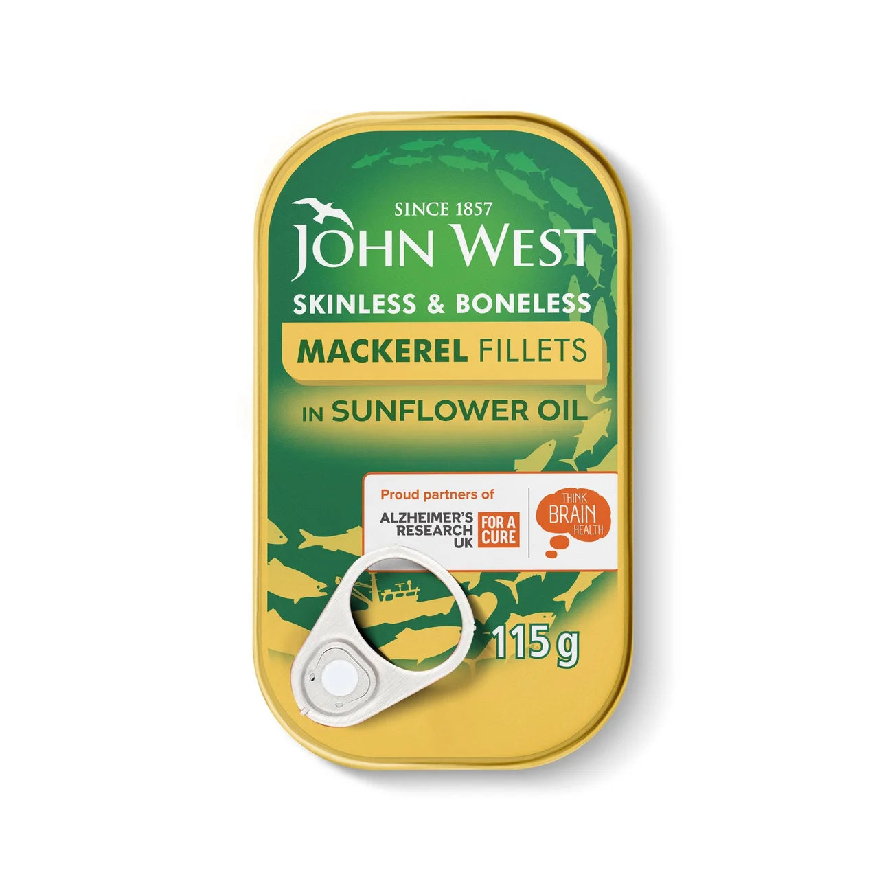 John West Mackerel Fillets in Sunflower Oil 115g