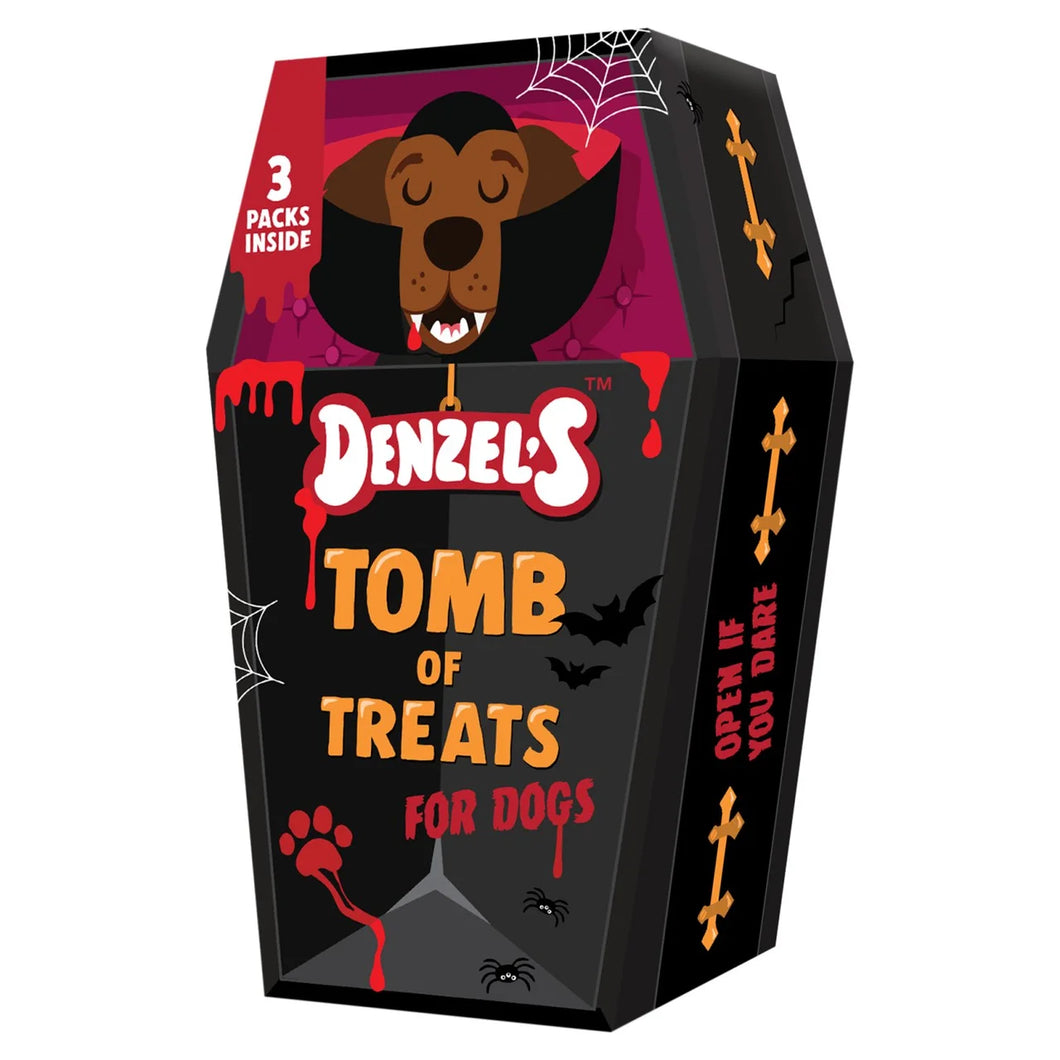 Denzel's Tomb of Treats Gift Box For Dogs 140g