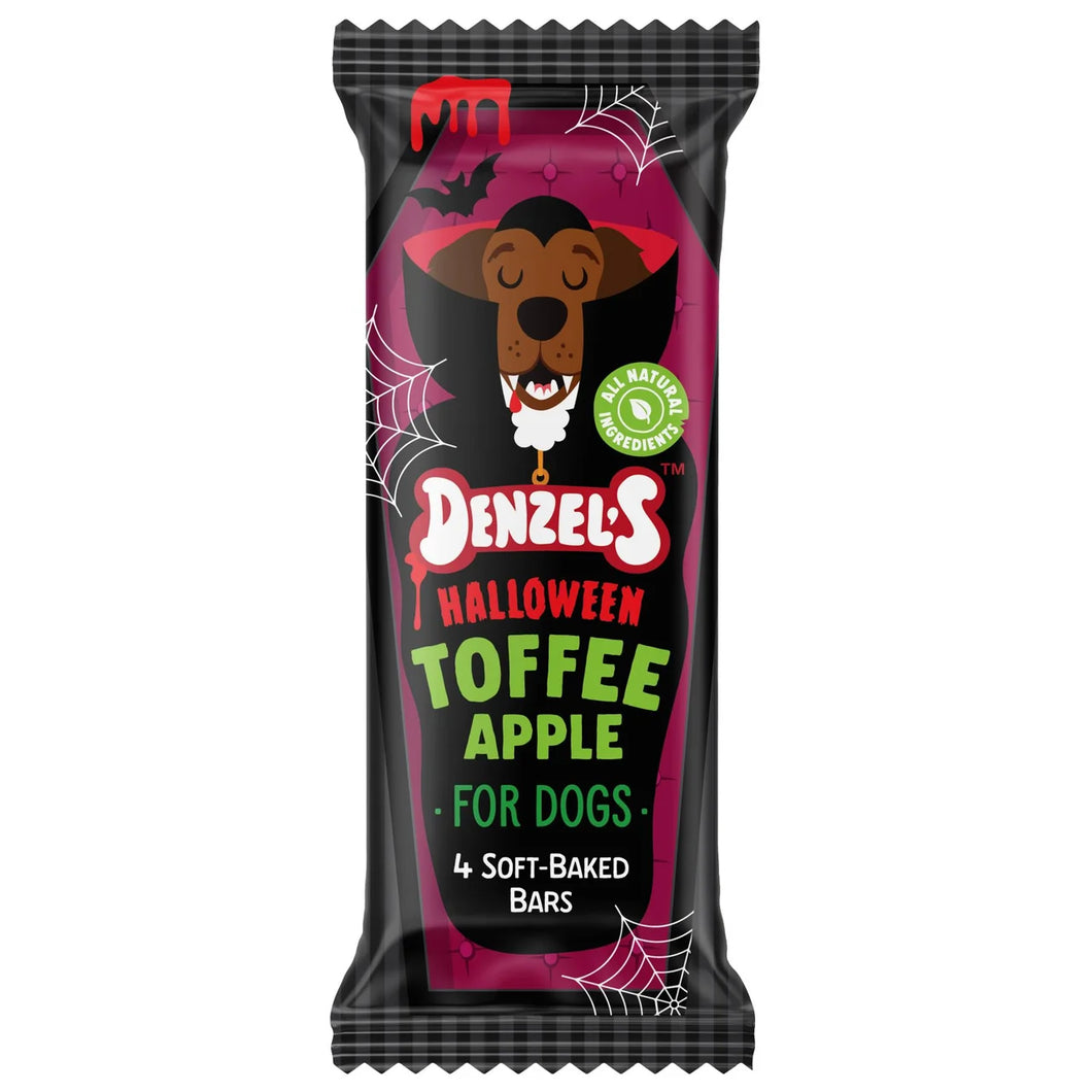 Denzel's Halloween Toffee Apple Soft-Baked Dog Chews 75g