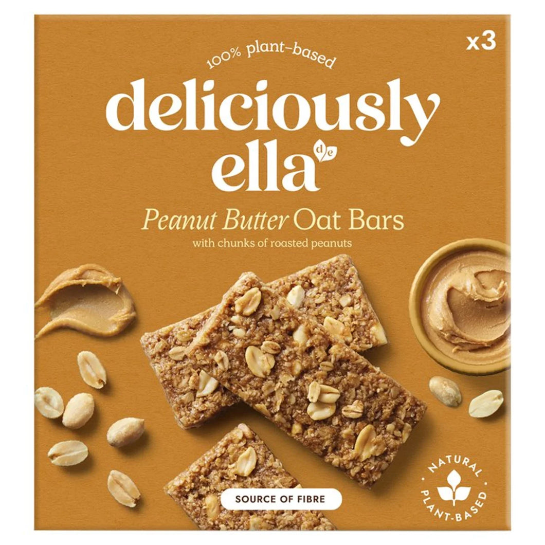 Deliciously Ella Peanut Butter Oat Bar 3 x 50g