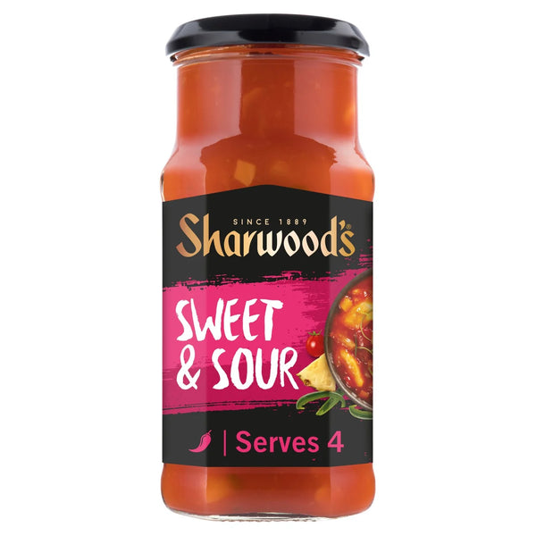 Sharwood's Sweet and Sour Stir Fry Cooking Sauce 195g