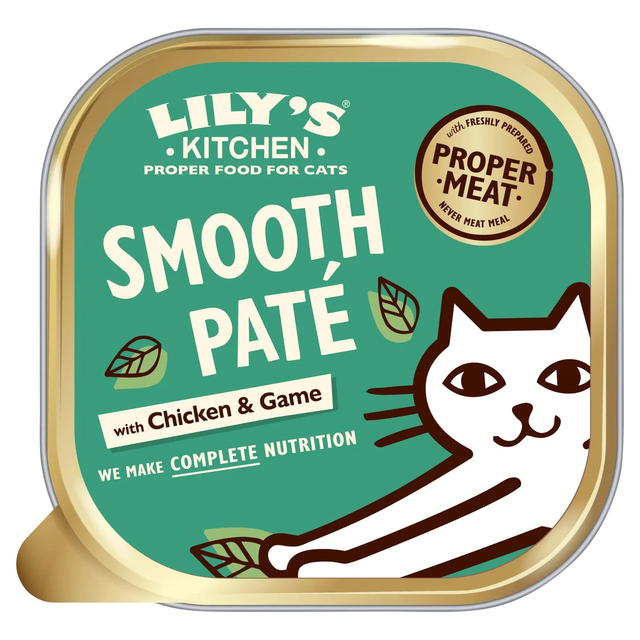 Lily's Kitchen Chicken & Game Pate for Cats - 85g