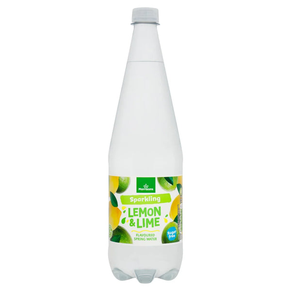 Morrisons Sparkling Lemon & Lime Water, 1L