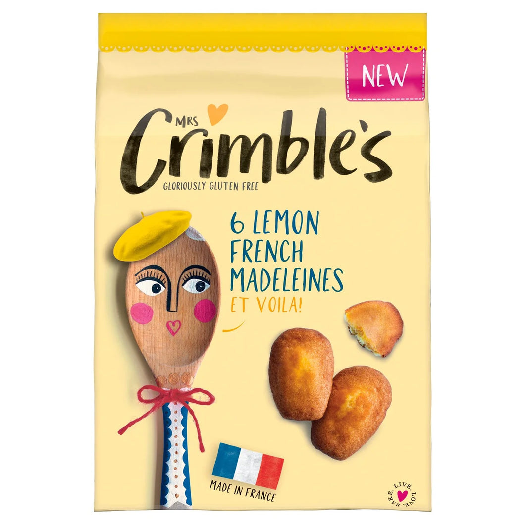 Mrs Crimble's Gluten Free Lemon Madeleines 180g
