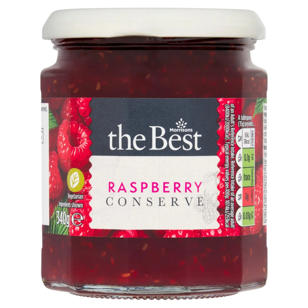 Morrisons The Best Raspberry Conserve, 340g