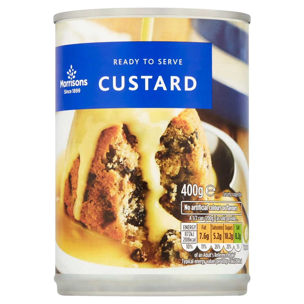 Morrisons Ready To Serve Custard, 400g
