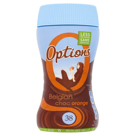 Options Orange Hot Chocolate Drink, 220g