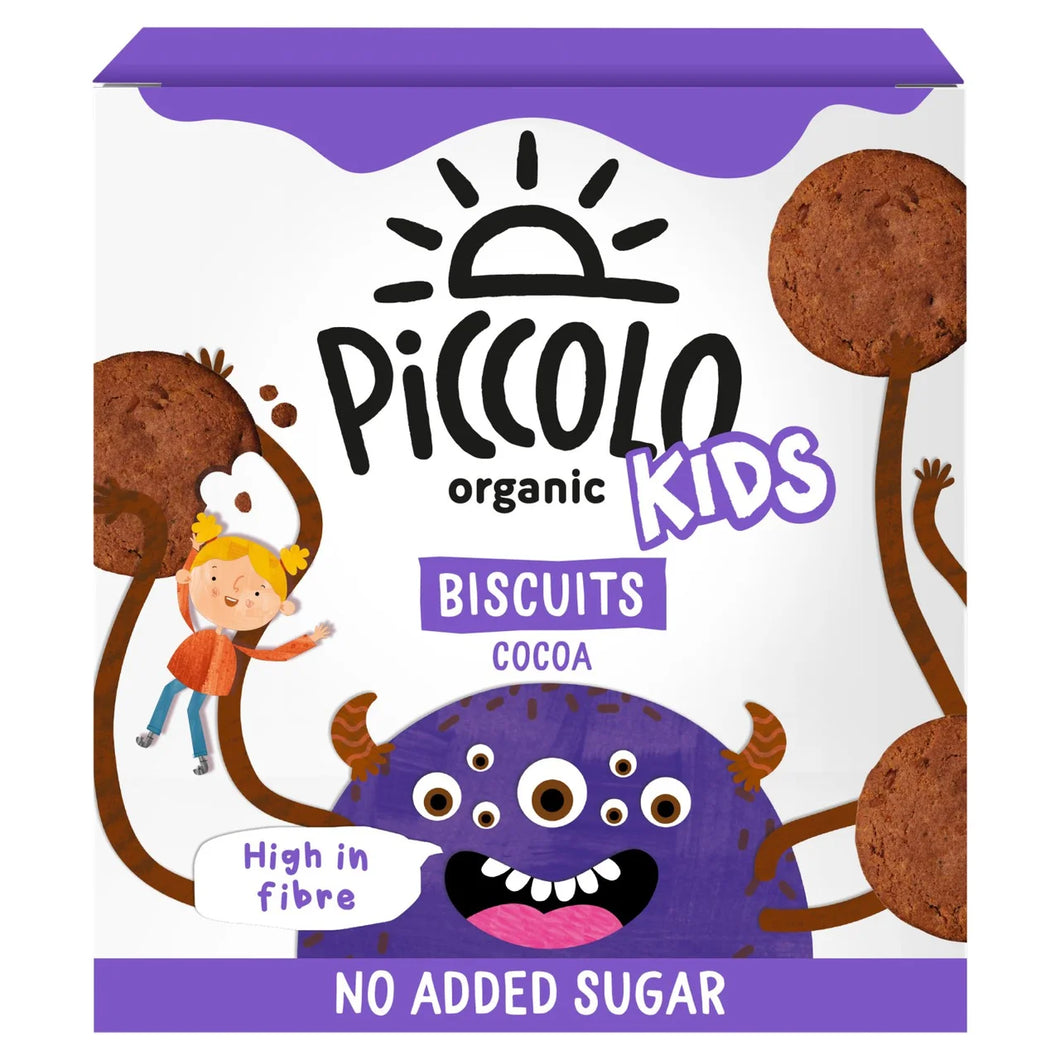 Piccolo Cocoa Biscuits Kids Snack - 100g