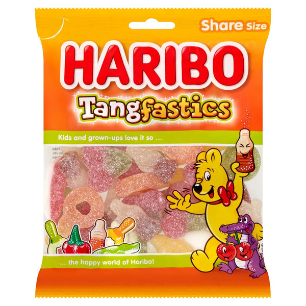 Haribo Tangfastics Fizzy Sweets Sharing Bag 160g