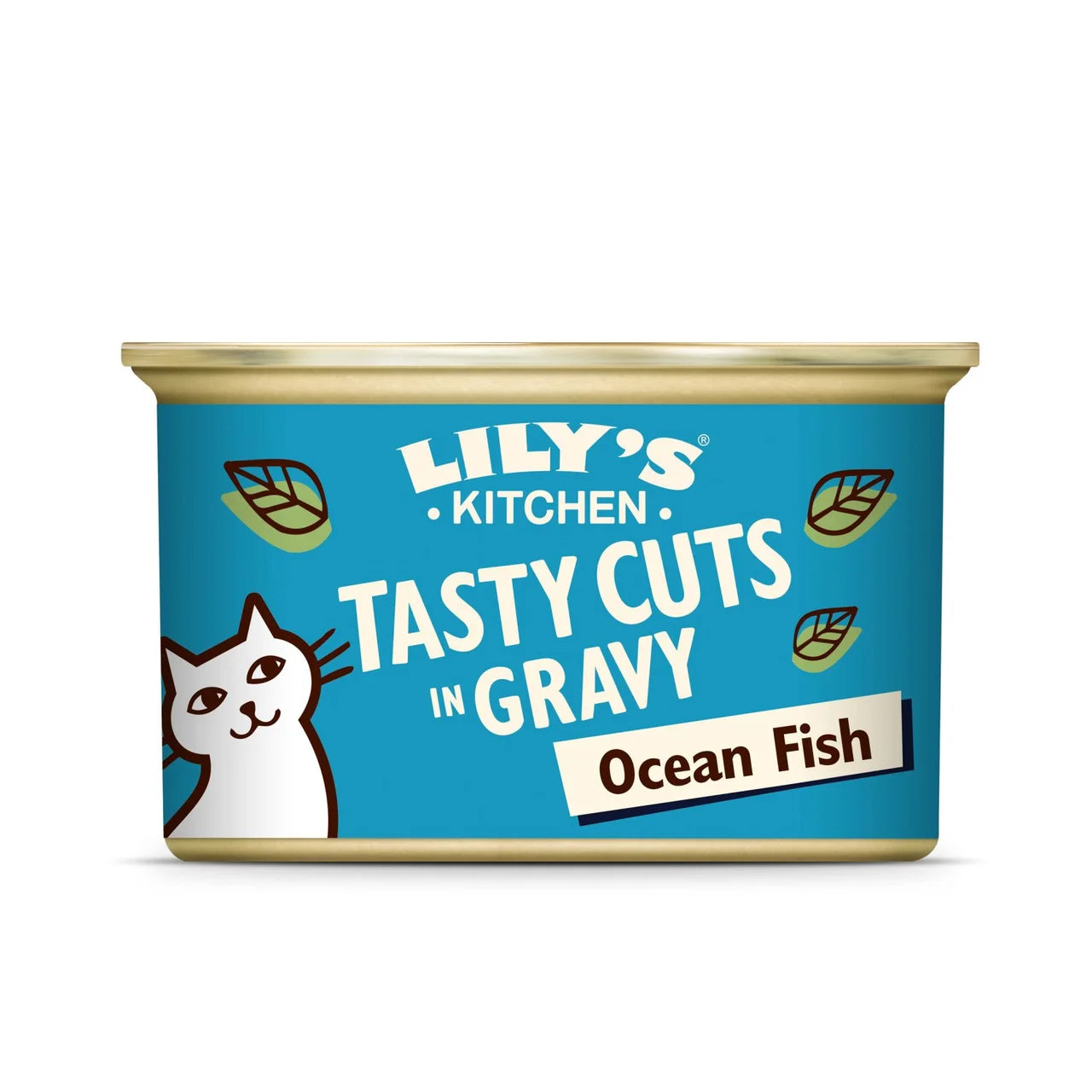 Lily's Kitchen Tasty Cuts in Gravy - Ocean Fish Wet Food for Cats - 85g