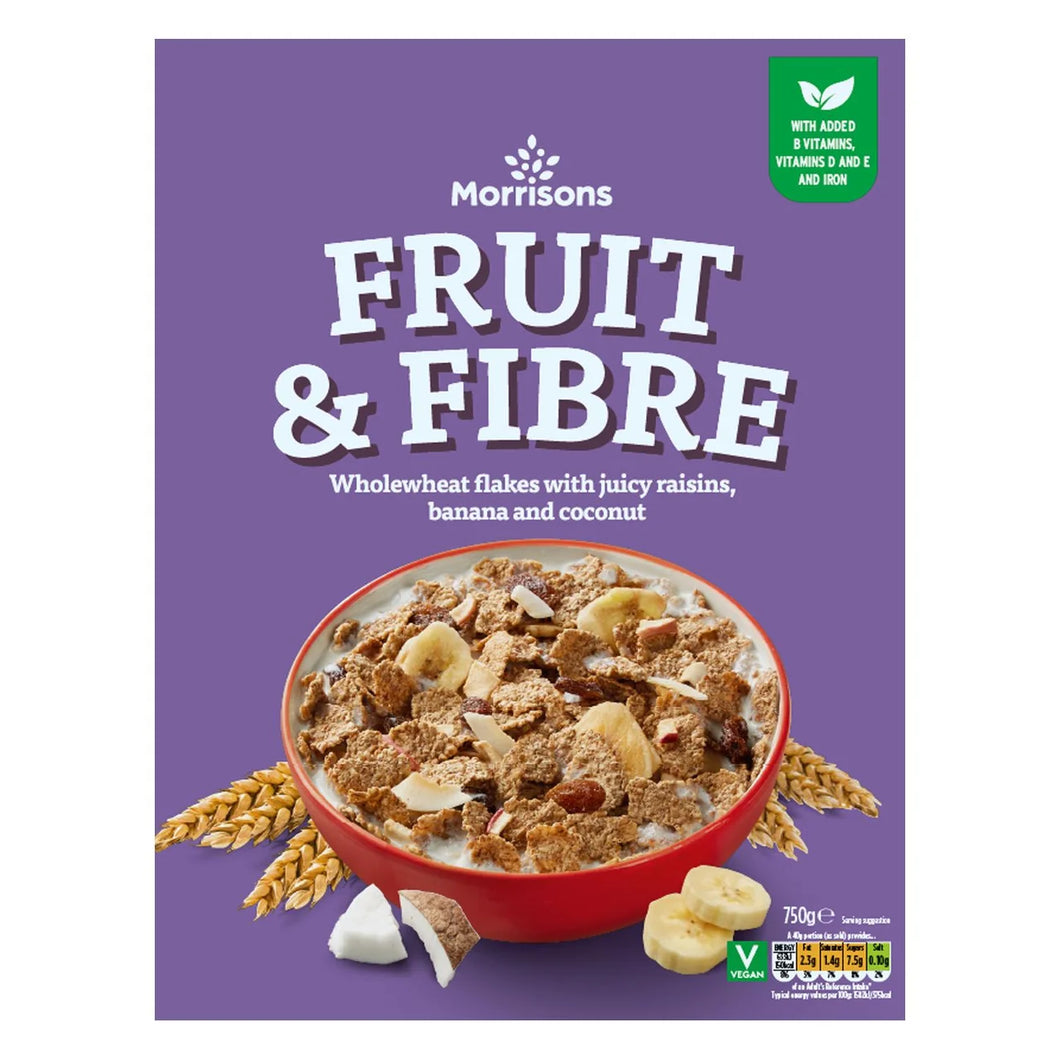 Morrisons Fruit & Fibre 750g