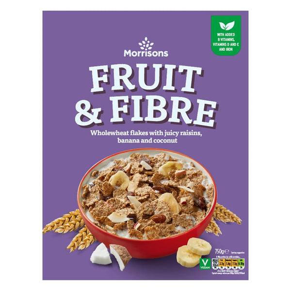 Morrisons Fruit & Fibre 750g