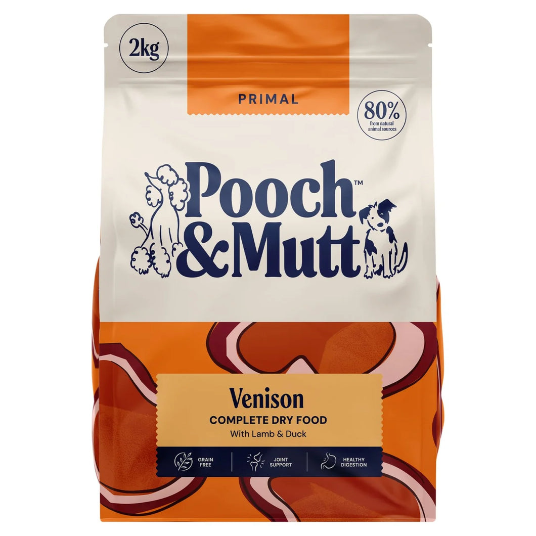 Pooch & Mutt Primal Venison 2kg