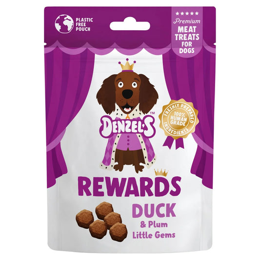 Denzel's Premium Rewards Duck & Plum Meat Dog Treats 70g