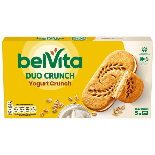Belvita Breakfast Yogurt Crunch Biscuits 5x50g