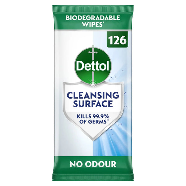 Dettol Anti-Bac Surface Wipes Original 126 Pack 126 per pack