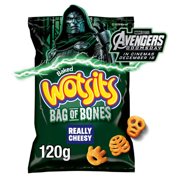 Wotsits Bag of Bones Really Cheesy - 120g