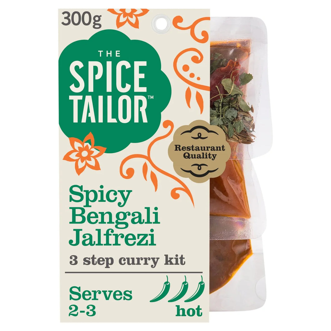 The Spice Tailor Spicy Bengali Jalfrezi Indian Curry Sauce Kit - 300g