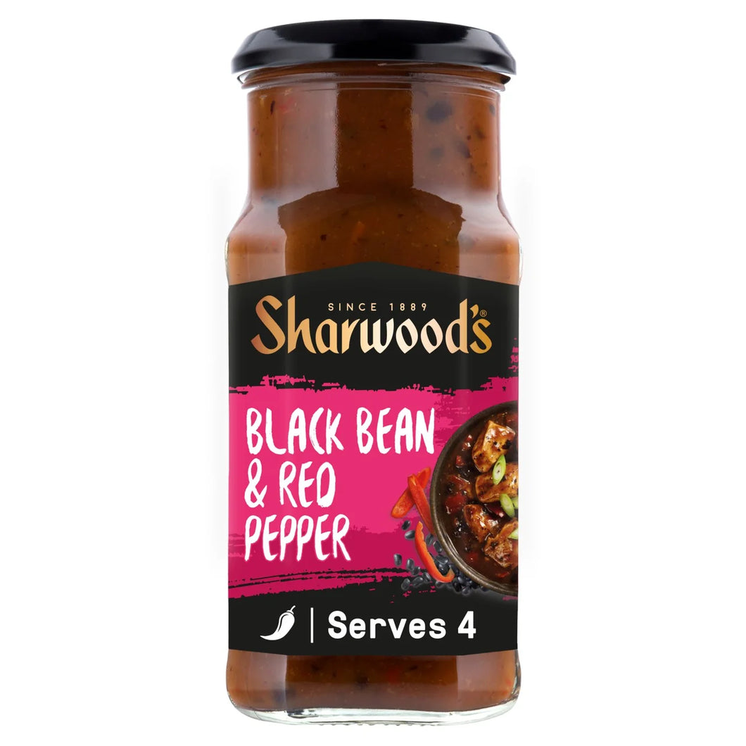 Sharwood's East Asian Black Bean & Red Pepper Chinese Cooking Sauce 425g