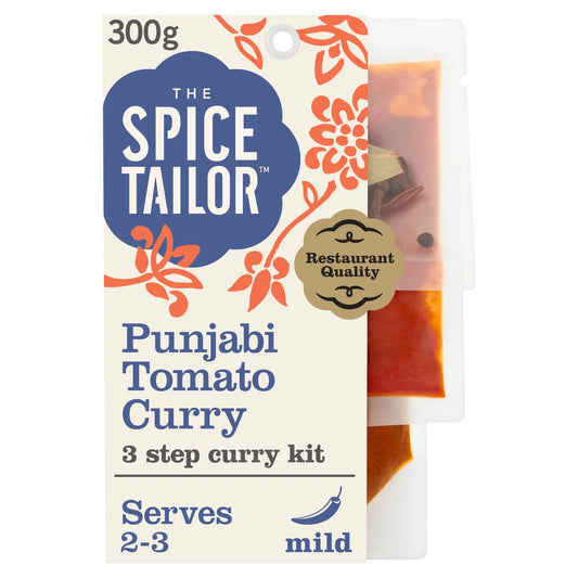 The Spice Tailor Punjabi Tomato Indian Curry Sauce Kit 300g