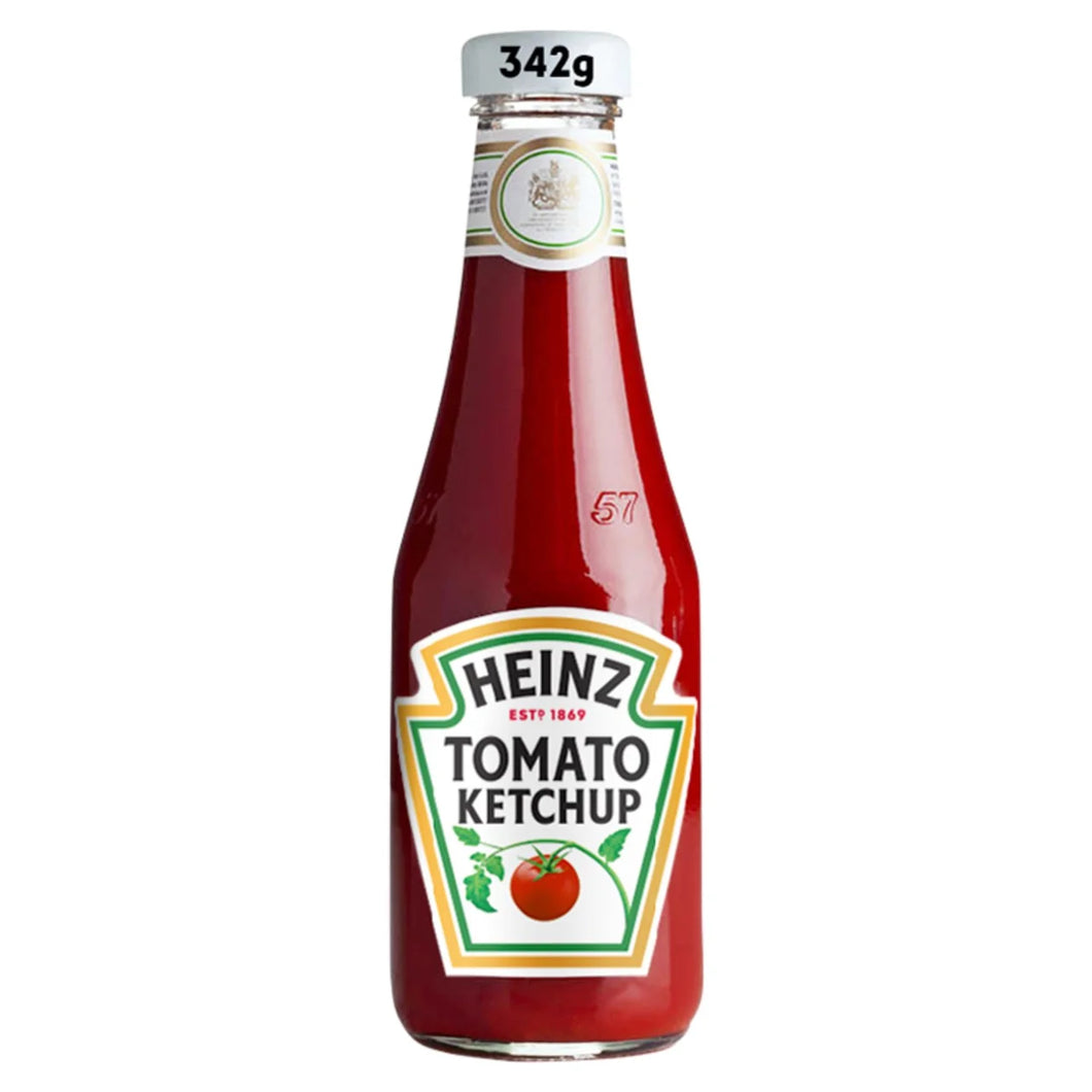 Heinz Tomato Ketchup Glass Bottle 342g