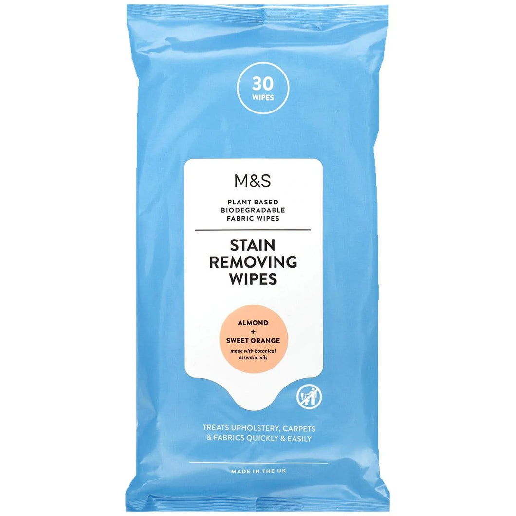 M&S Stain Removing Wipes - 30 per pack