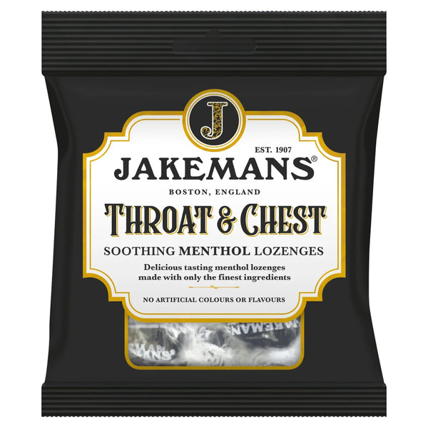 Jakemans Throat & Chest Soothing Lozenges - 160G