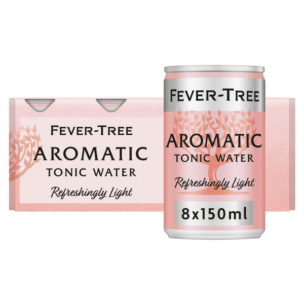 Fever-Tree Light Aromatic Tonic Water Cans 8x150ml