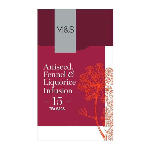 M&S Aniseed, Fennel & Liquorice Infusion Tea Bags, 15 bags