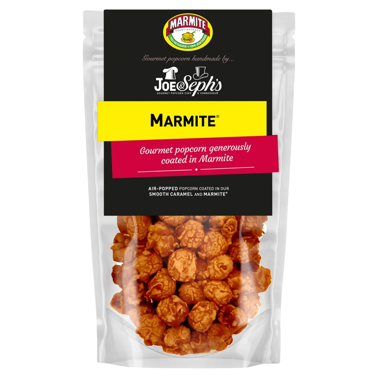 Joe & Seph's Marmite Popcorn 70g
