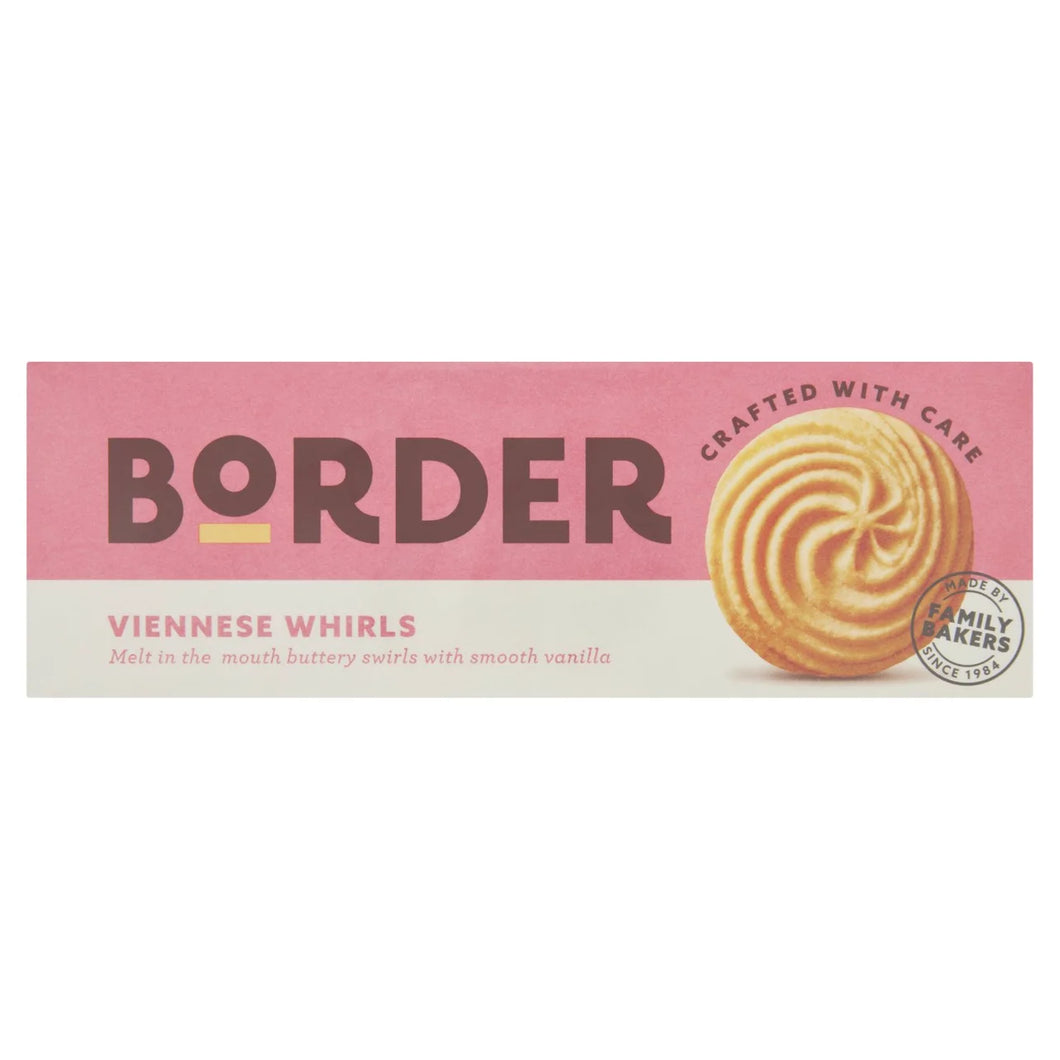 Border Biscuits Light & Buttery Viennese Whirls 145g