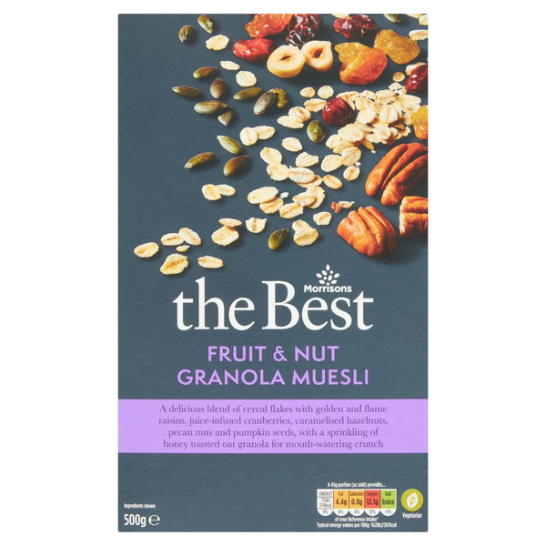 Morrisons The Best Muesli, Granola Fruit & Nut 500g
