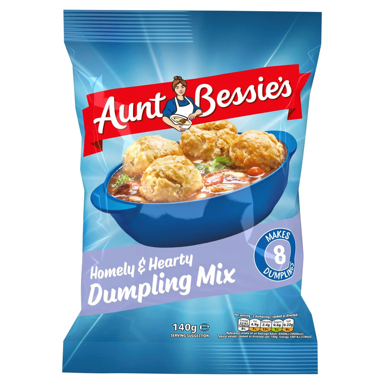 Aunt Bessie's Hearty Dumpling Mix 140g