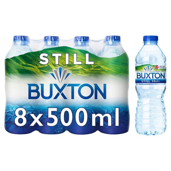 Buxton Still Mineral Water 8 x 500ml
